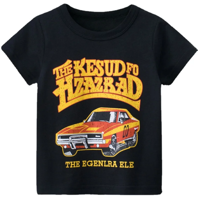 

2021 New Fashion Casual Cotton Animal Printing Children's T-Shirt Bottoming Shirt Boys Clothes Girls Clothes Baby Boy T-Shirt