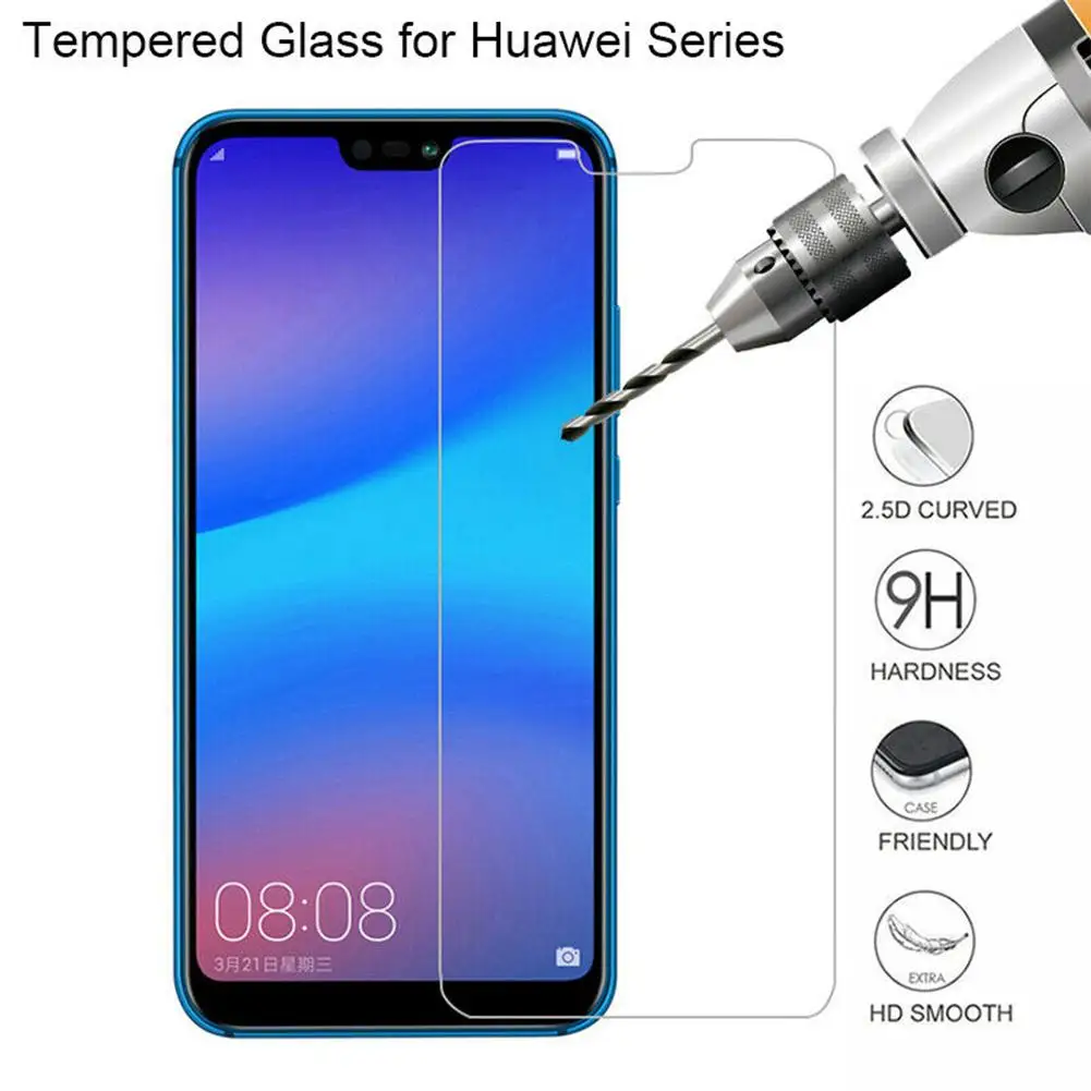 Защита экрана из закаленного стекла для Huawei P20/P10/P20 Pro/P20 Lite 10V/Nova 2|Комплекты