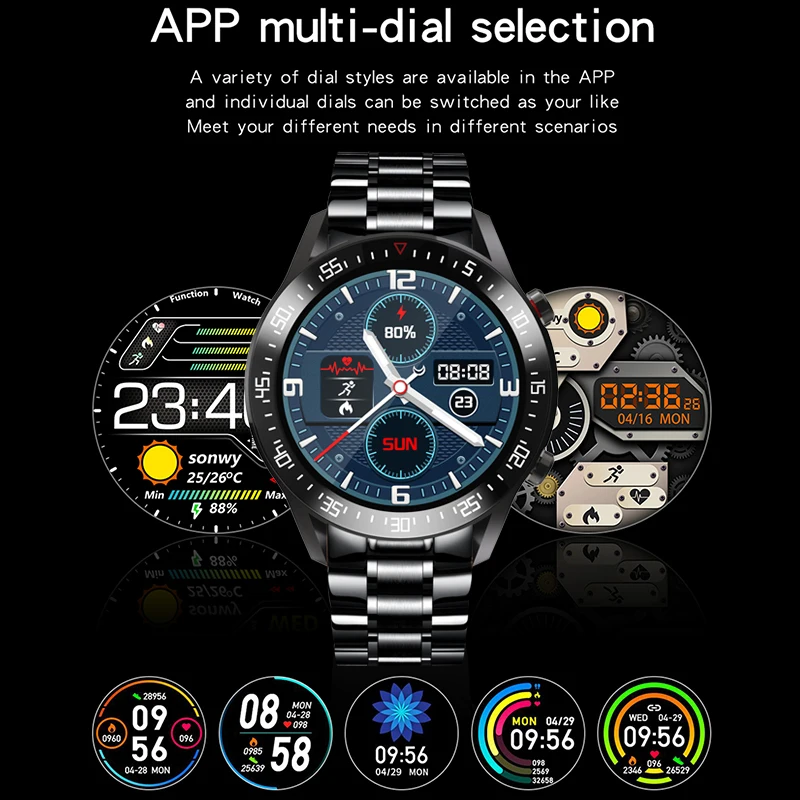 lige 2021 full circle touch screen smart watch men ip68 waterproof sports fitness watch luxury smart watches for xiaomi huawei free global shipping