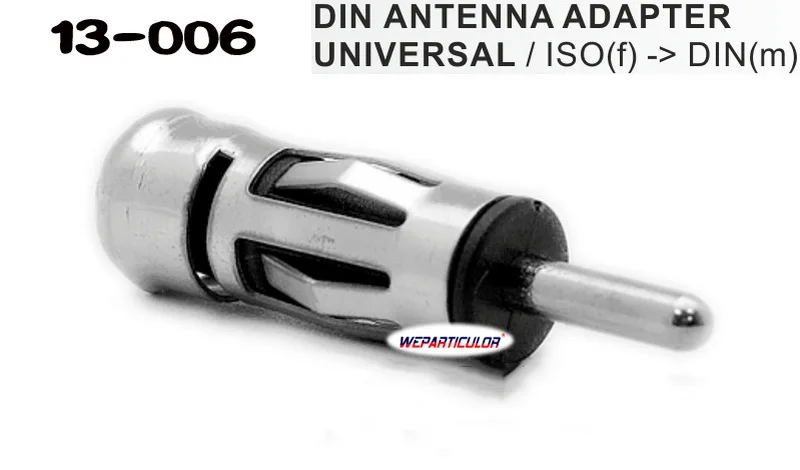 

ISO13-006 UNIVERSAL ISO в приборной панели автомобиля DVD Радио 1 шт. Plug ISO беспроводной адаптер разъем стерео антенны