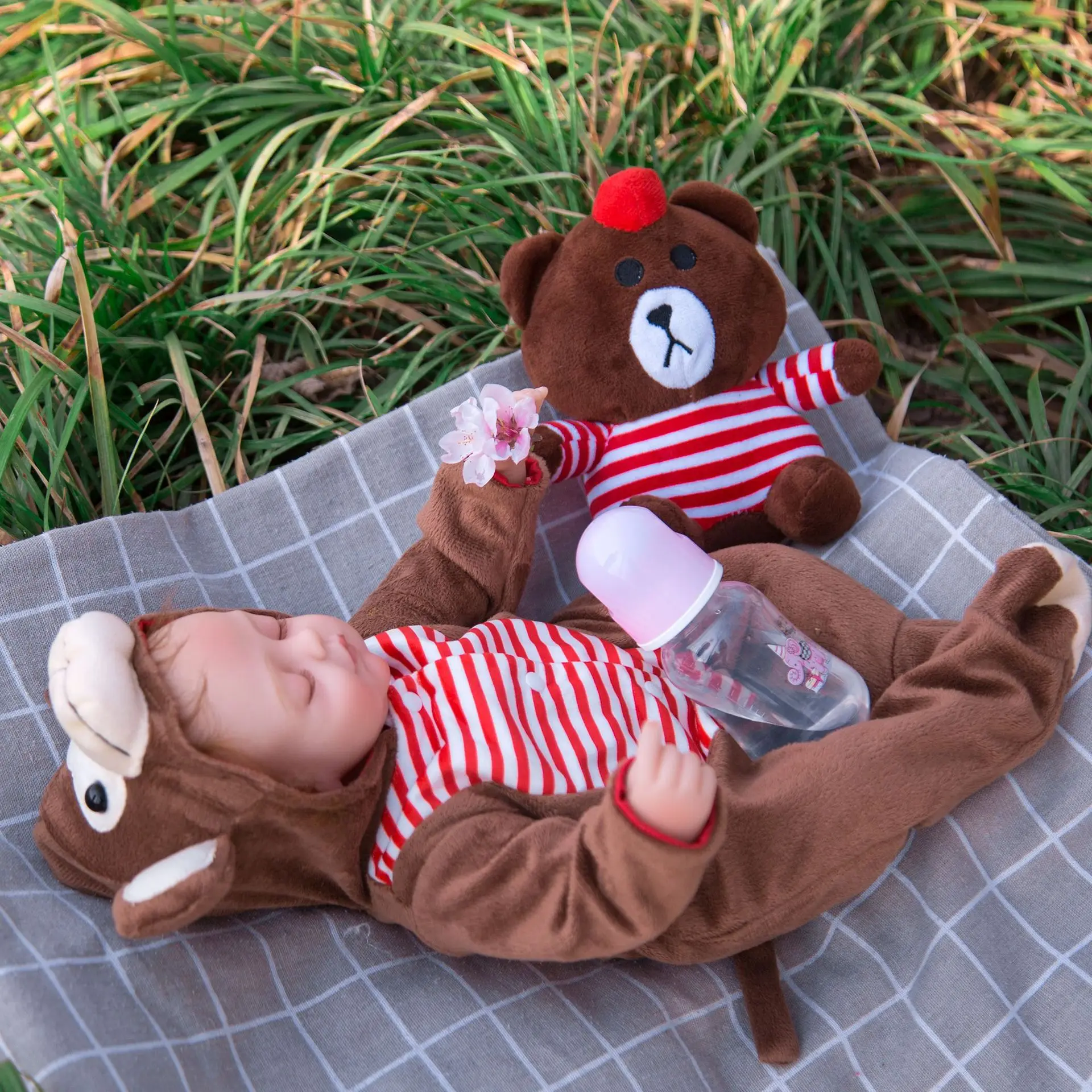 Кукла-реборн милой девочки KEIUMI из настоящего силикона и винила, игрушка DIY для детей в подарок на день рождения.