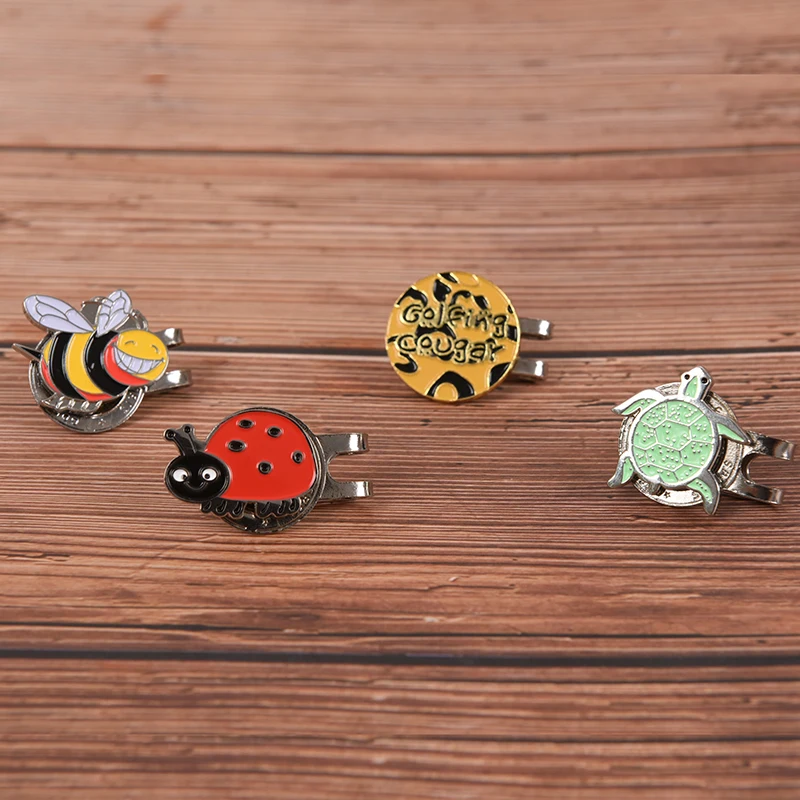 

Alloy Clips Golf Accessories Turtle/snails/bee Golf Hat Clip Ball Magnetic Cap Outdoor Aiming Tools