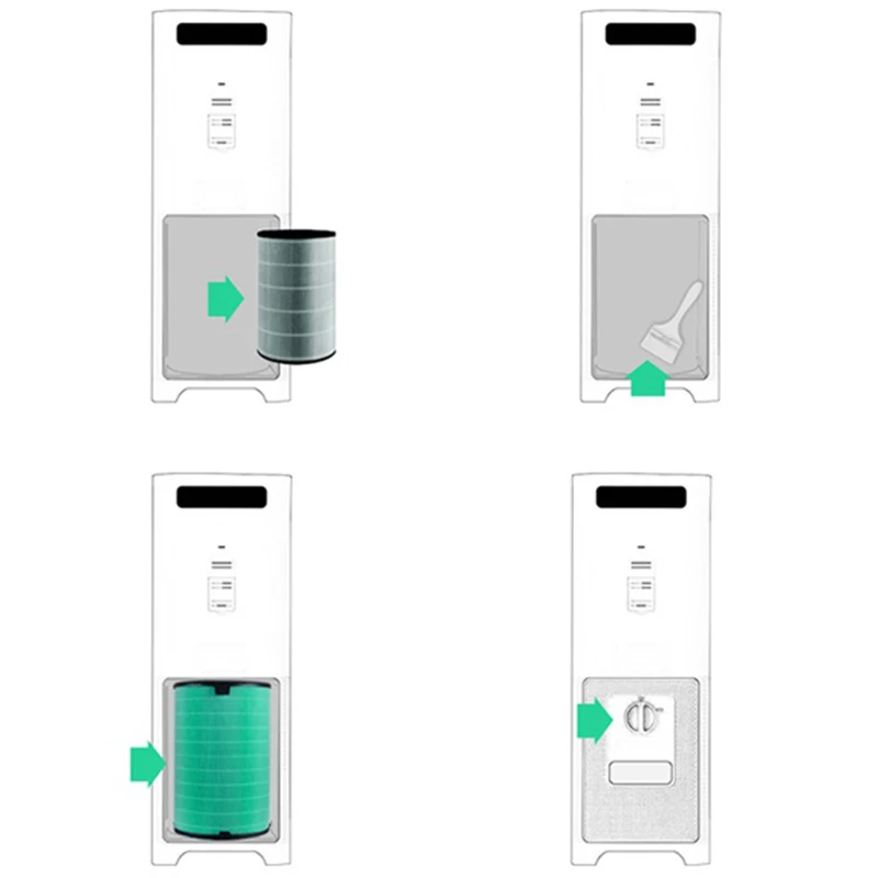 Для Mi Smart очиститель воздушного фильтра замена 2 2S Max воздуха фильтр Core удаление HCHO