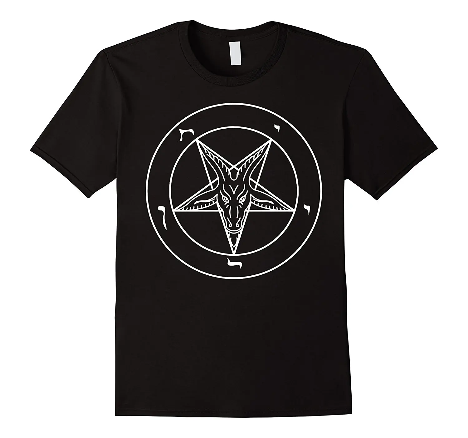 Новинка Мужская черная футболка SLAYER с логотипом пентаграммы из тяжелого металла