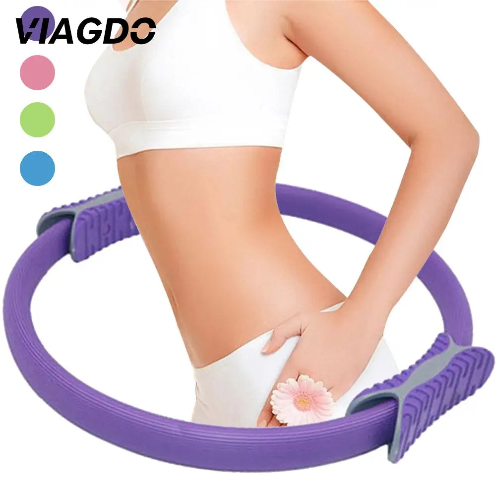 

4 colors Yoga Pilates Ring Sports Magic Wrap Ring Women Fitness Kinetic Resistance Gym Workout Pilates Accessories Body Slim