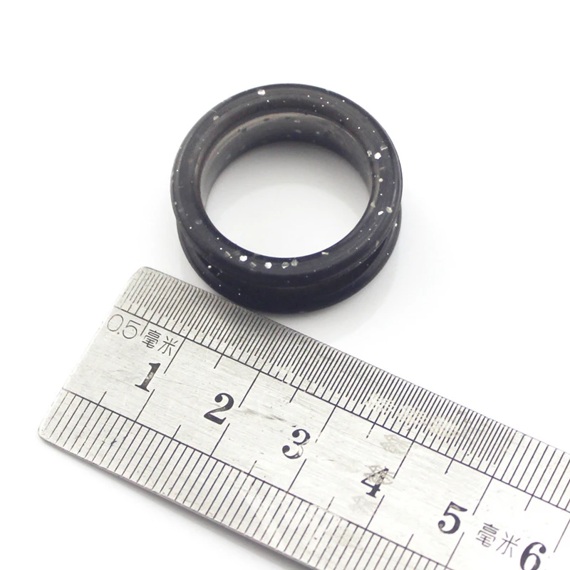 10 шт. профессиональное силикагелевое кольцо-Ножницы Для Стрижки Волос