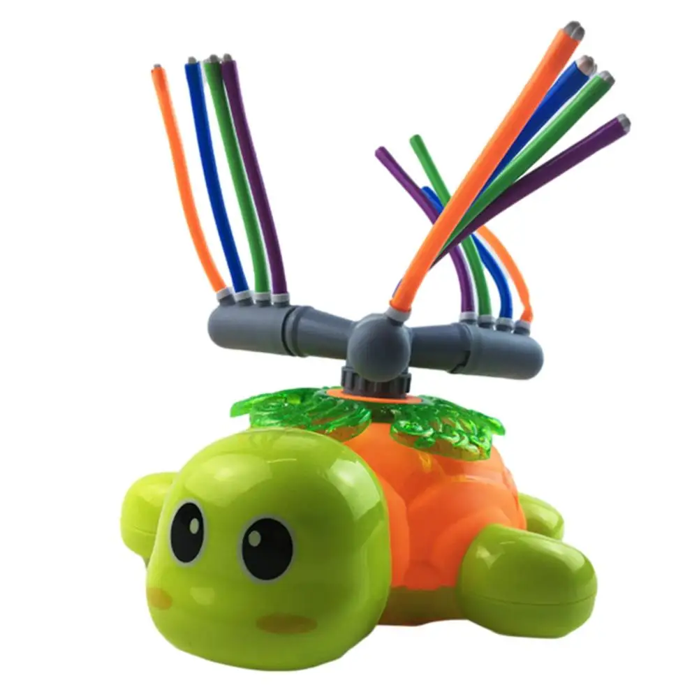 

Children's Turtle Sprinkler Outdoor Water Toy Gift Outdoor Lawn Backyard Rotating Turtle Sprinkler