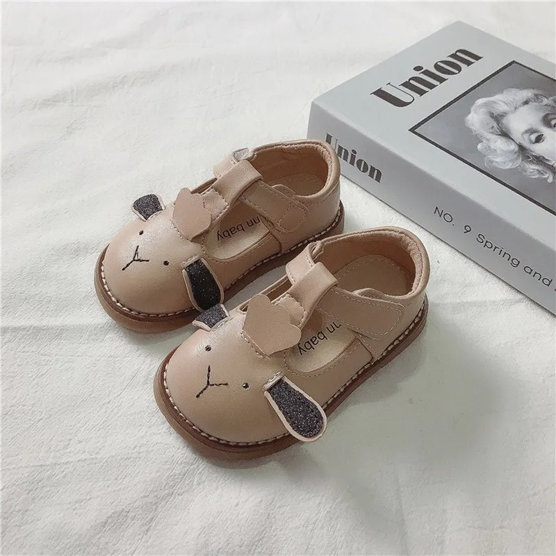 

Girls Single Shoes Spring and Autumn 2021 New Baby Cartoon Kids Princess Shoes Children Shoe Soft Sole