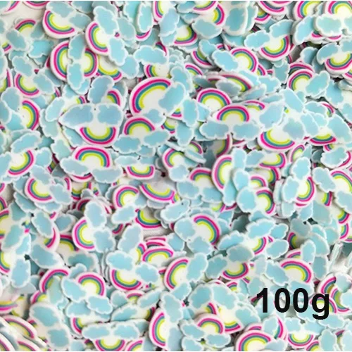 D 100g Happy Monkey 100 г/500 г Fimo Bubble Milk tea Slime добавки поставки Полимерная глина DIY Набор декора для прозрачной хрустящей слизи глина - Цвет: D 100g