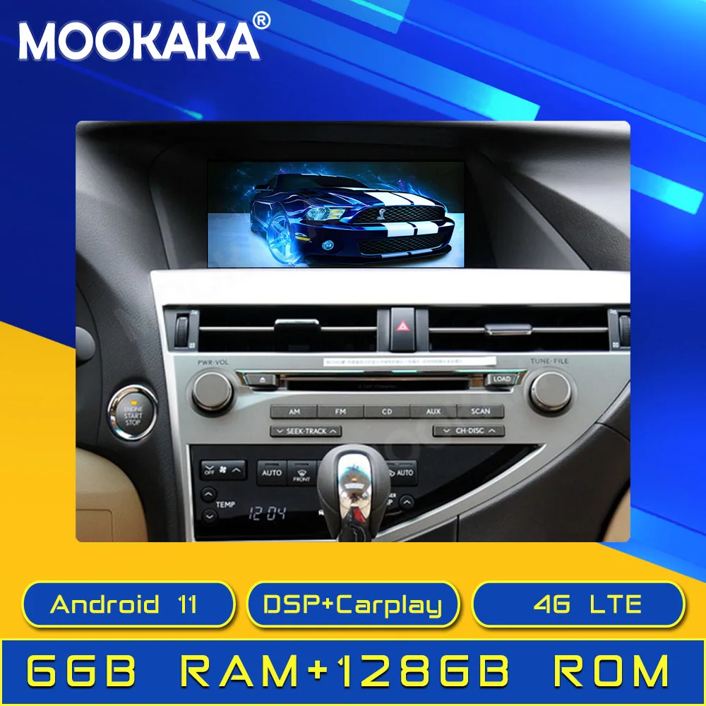 

Android 11 Radio Car Multimedia Player For Lexus RX270 2009-2014 Stereo Audio Autoradio GPS Navigation Head Unit IPS Screen MAP