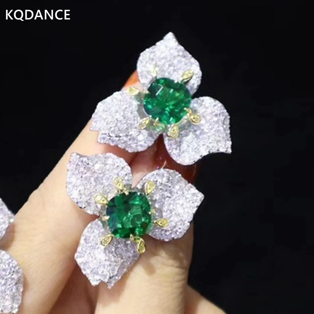 

Женское украшение из серебра 925 пробы, с красным/зеленым/синим камнем