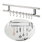 Настенный магнитный держатель HOMEMAXS, двойная стойка для кухонных ножей, посуда 43*6*2,3 см