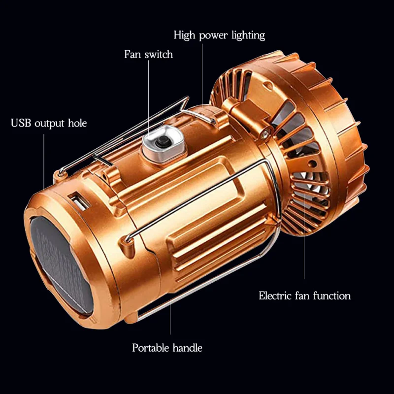4 в 1 многофункциональный портативный светодиодный фонарь для кемпинга на