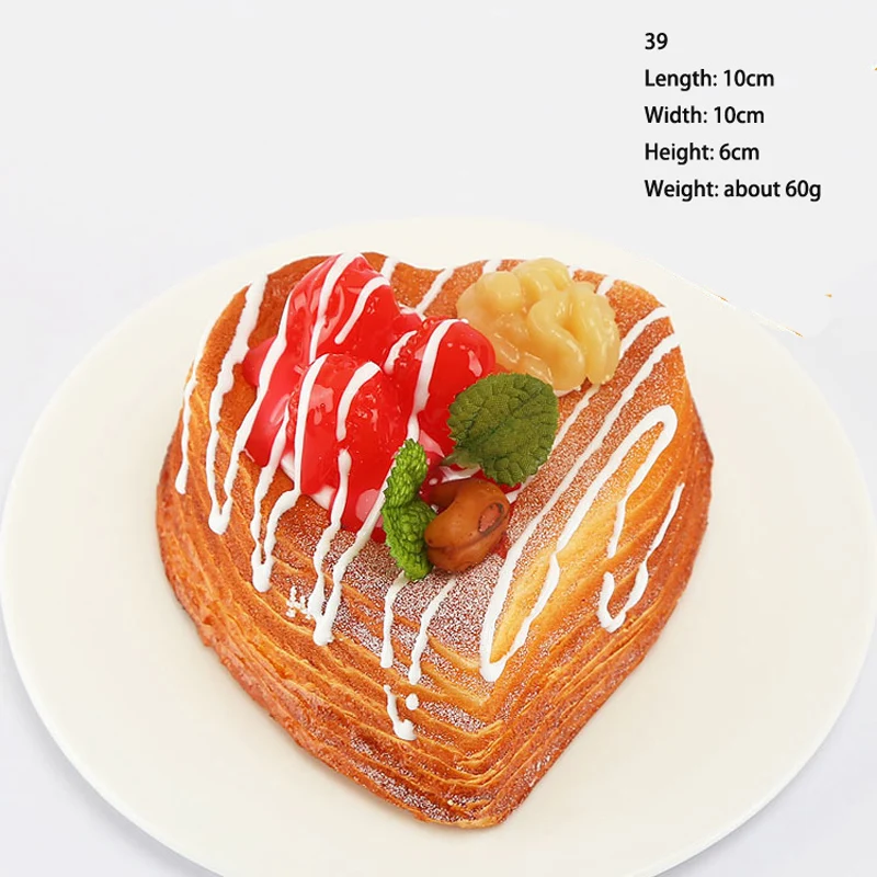 Поддельные хлеб гамбургер искусственное пирожное пончики продукты игрушка