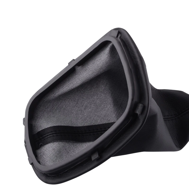 SPEEDWOW Car Gear Shift Knob Gaitor Leather Boot Black Universal Gaiter Cover For PASSAT B5 Volkswagen | Автомобили и мотоциклы
