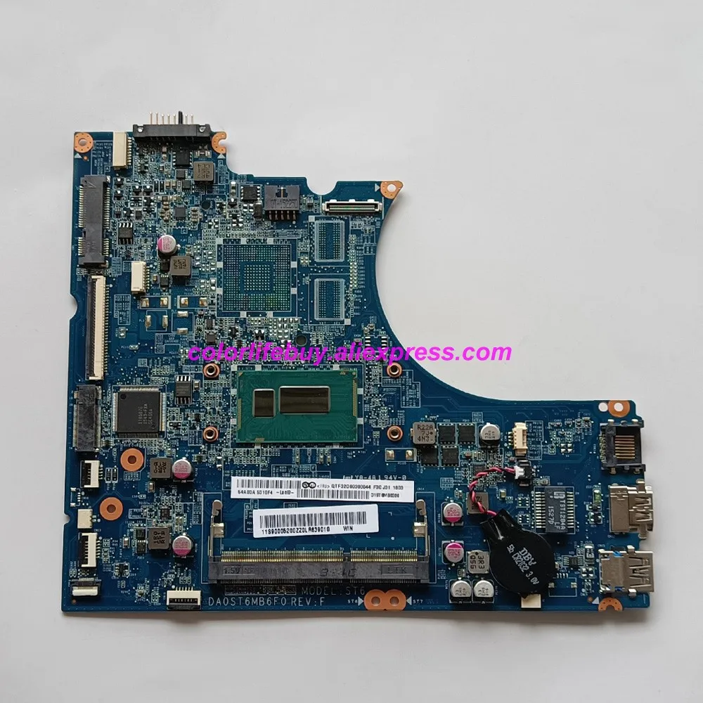 Genuine FRU:90005200 DA0ST6MB6F0 REV:F w SR1E3 3556 CPU Laptop Motherboard for Lenovo Flex 14 Notebook PC