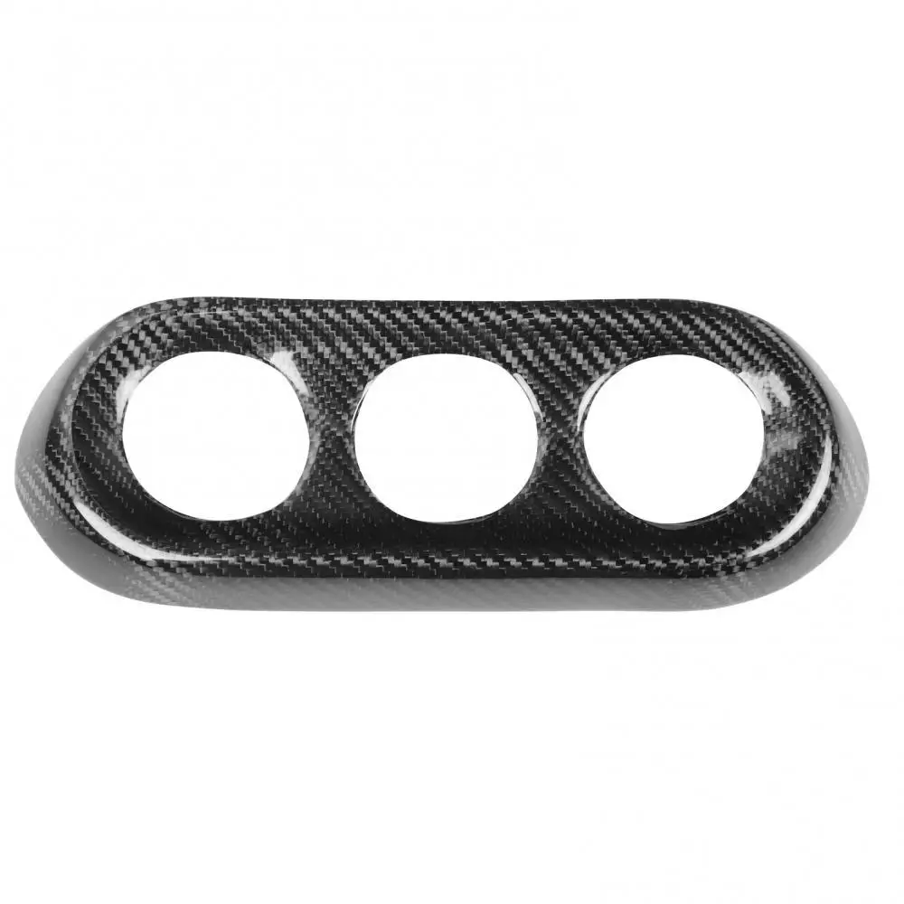 

Наклейки для автомобиля из углеродного волокна с кнопкой кондиционера и отделкой для Mitsubishi Lancer Evo10