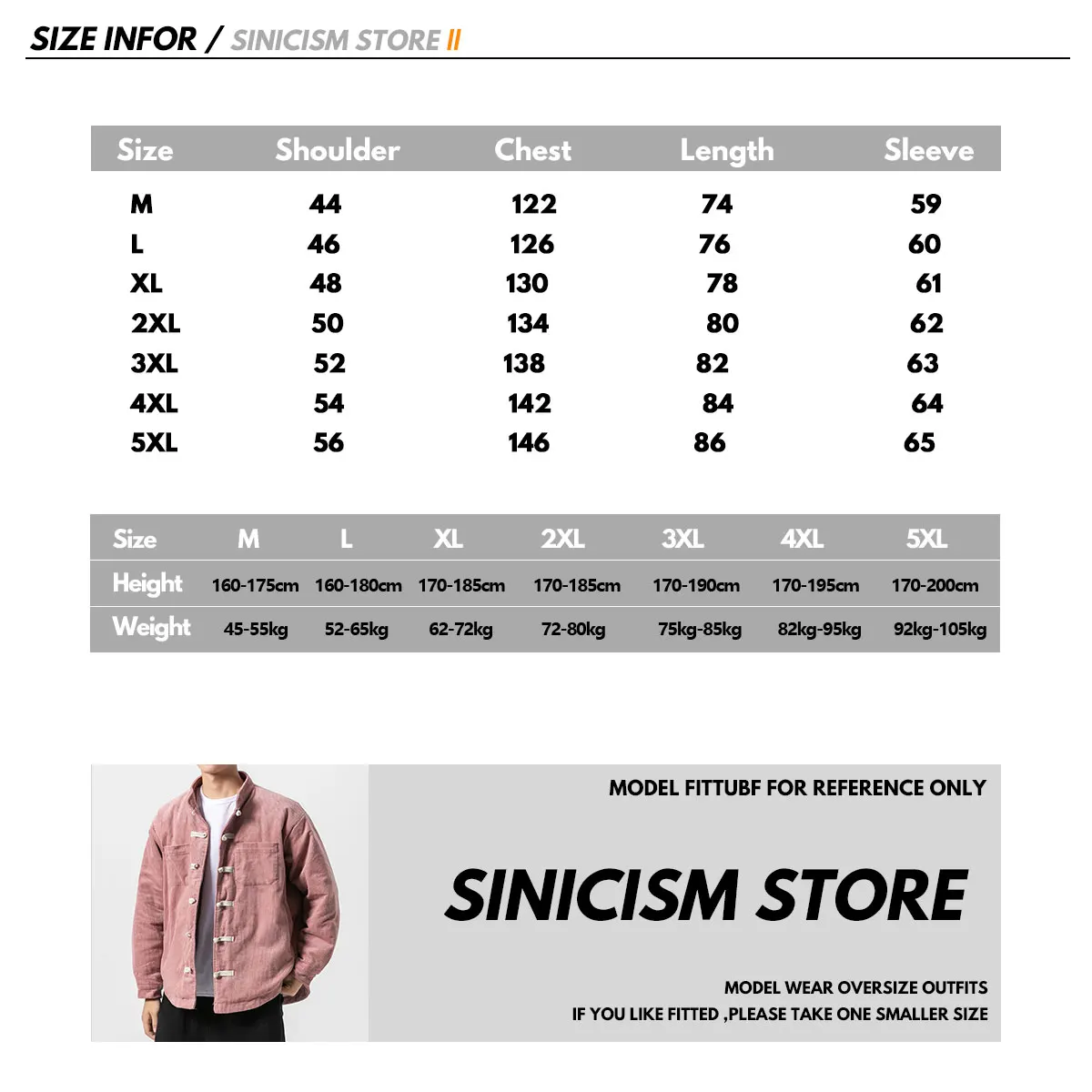 Sinicism Store мужские 2020 вельветовые осенние зимние одноцветные парки куртки