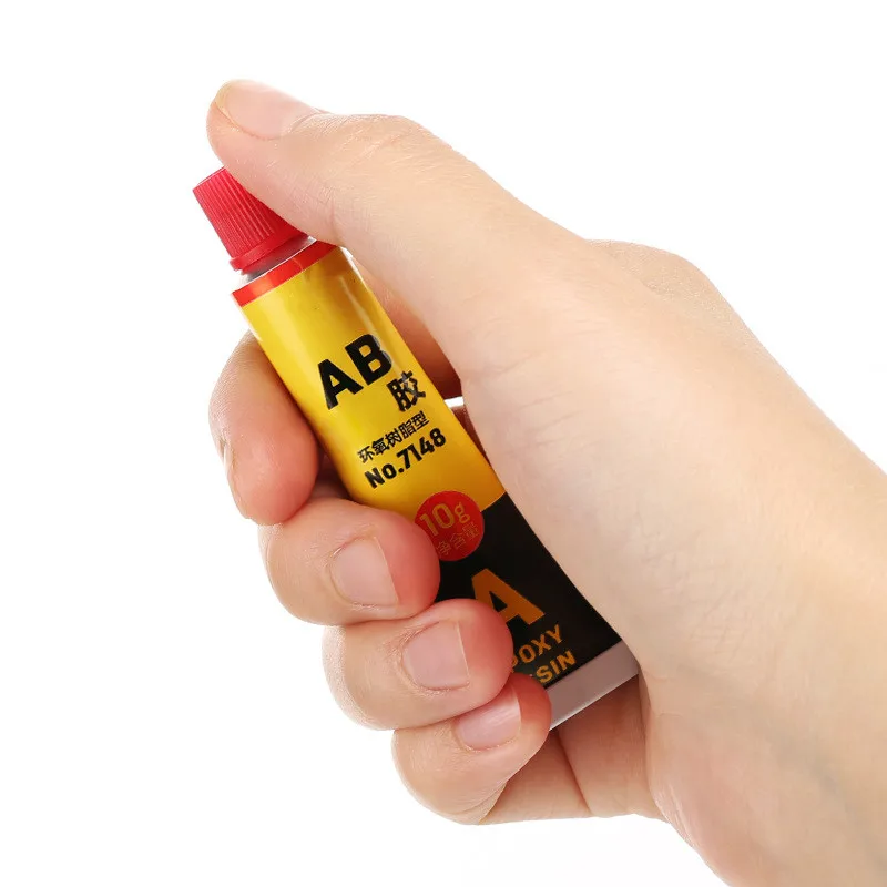 AB супер клей сильный цианакрилатный жидкий скреп Кожа Дерево Резина