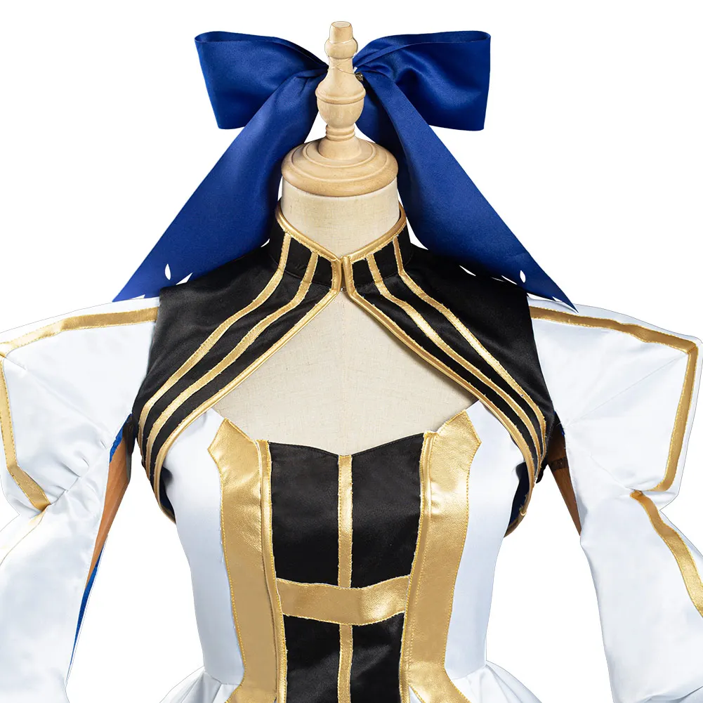 

Fate/Grand Order FGO Altria Pendragon Cosplay Costume Dress Outfits Halloween Carnival Suit