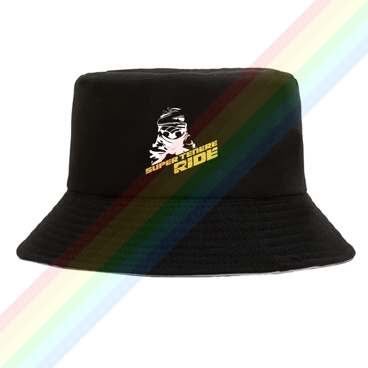 Винтажная мотоциклетная Рыбацкая шляпа Super Tenere унисекс модная Мужская дышащая