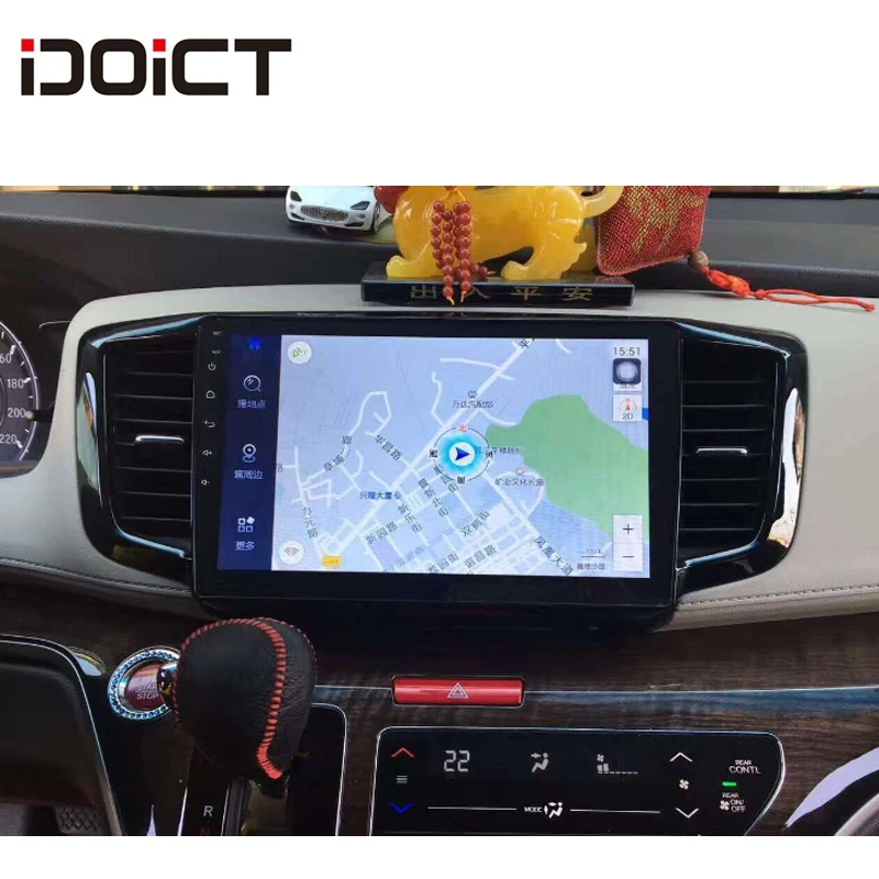 Автомобильный DVD плеер IDOICT Android 8 1 GPS навигация мультимедиа для Honda odysley Radio 2015 2016 2017