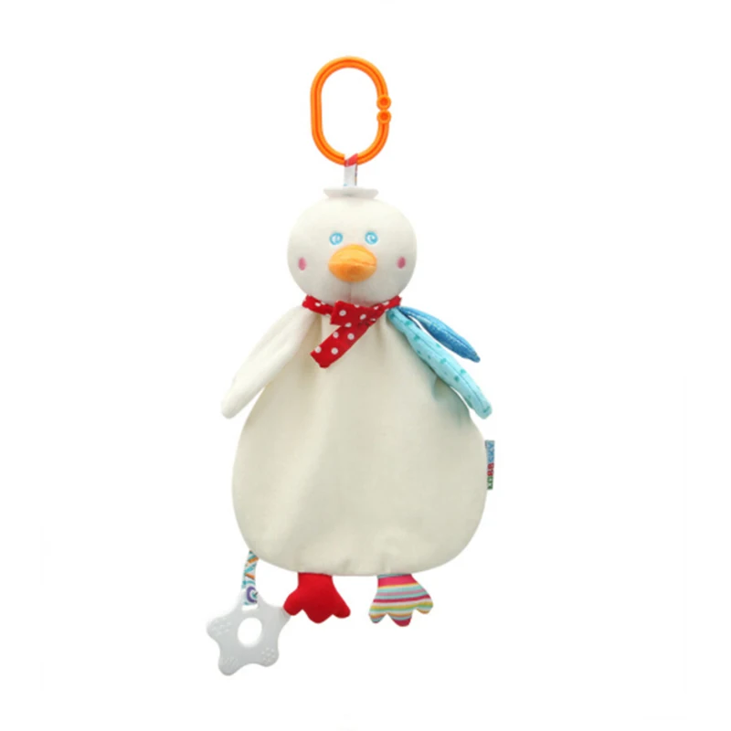 

Baby Animal Duck Rabbit Appease Towel Toddler Baby Cute Soothing Towel Kid Bed Plush Hanging Toys Towels