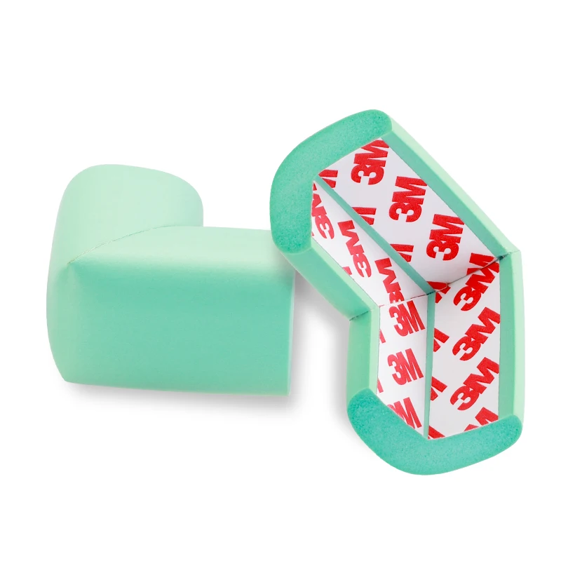 10 шт./лот 5 5x5 см защита для углов стола головы ребенка утолщенная кромка NBR мягкая