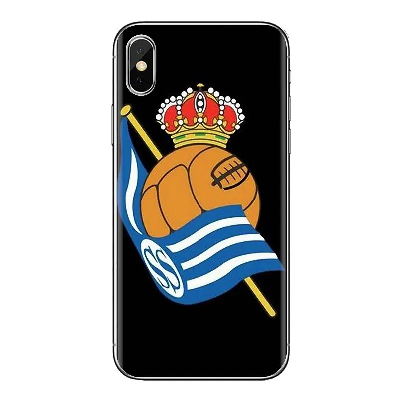 Для huawei G7 G8 P7 P8 P9 P10 P20 P30 Lite Mini Pro P Smart Plus 2017 2018 2019 настоящий sociedad Логотип Спортивный