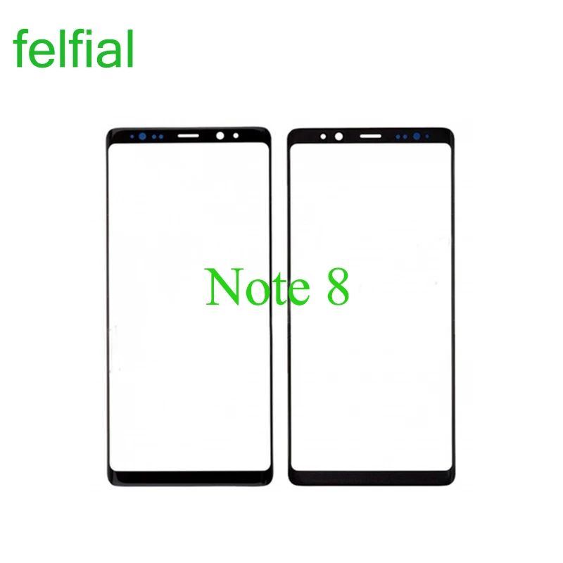 10 шт./лот для Samsung Galaxy Note 8 N950 N950F сенсорный ЖК-экран передняя внешняя стеклянная
