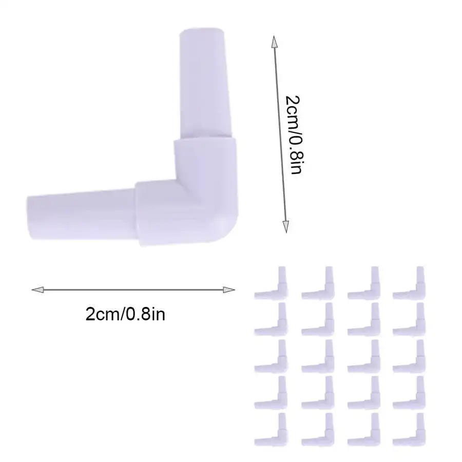 20 шт. соединительные трубки для аквариума | Дом и сад