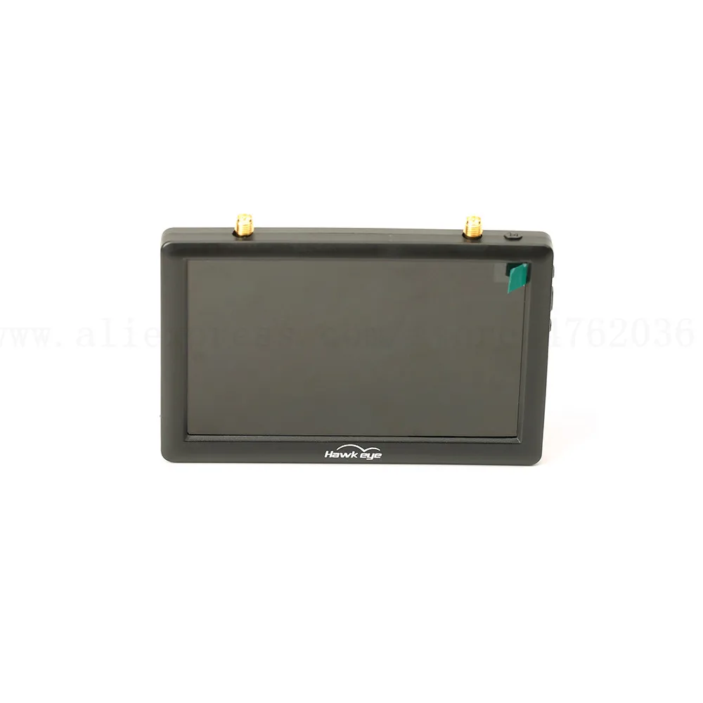 

Hawkeye Little Pilot 4 Built in DVR/III 3 Dual Receiver 5 inch 5.8G 48CH FPV HD Monitor Aerial FPV Display Screen for Drone