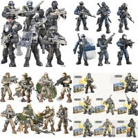 building blocks 135 toys military model call of duty seals team swat modern war soldier action figure