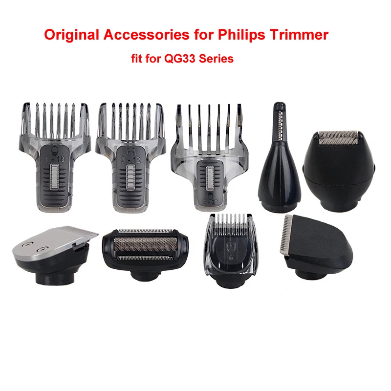 Accesorios originales para afeitadora Philips QG3360, QG3396, QG3398, QG3393, QG3320, QG3330, QG3340, QG3380, repuesto-0