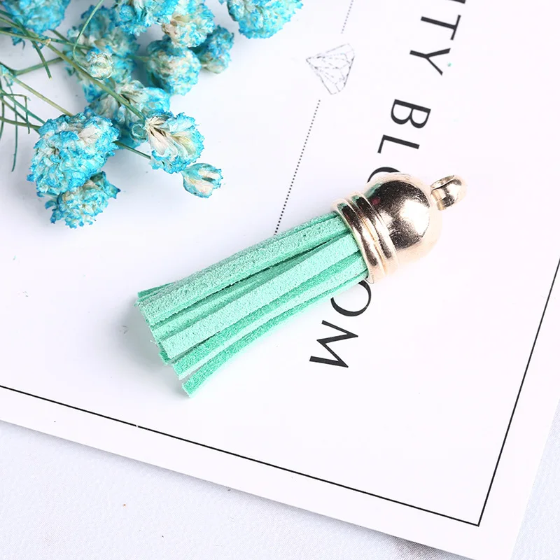 DIY 20 шт./лот мини Винтаж замшевые Ленточки с плоским дном для одежды мешок ювелирных изделий Шторы украшения дома аксессуары-кисточки - Цвет: 20