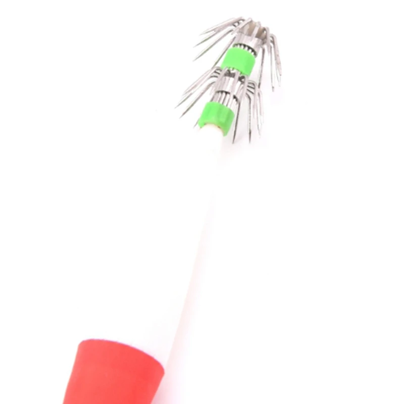 

10Pcs Hard Fishing Lure 10.5cm/6.3G Squid High Carbon Steel Hook Octopus Crank Artificial Jigs Cuttlefish Shrimp Bait