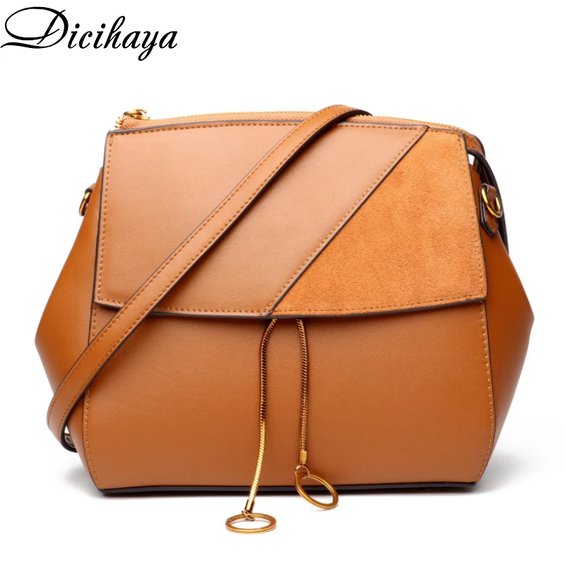 

DICIHAYA Ladies Hand Crossbody Bags For Women 2021 Luxury Handbags Women Leather Shoulder Bag Tote Bag Designer Women Genuine