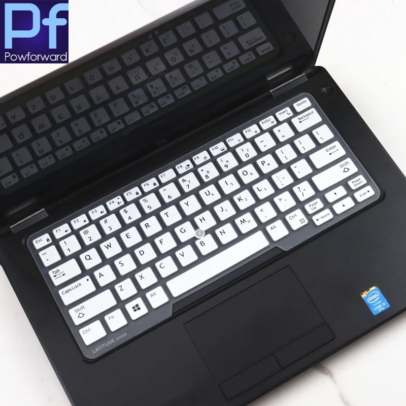 Силиконовая для ноутбука чехол клавиатуры DELL LATITUDE 5000 5401 7400 7000 2020 3400 5400 5411 14 дюймов