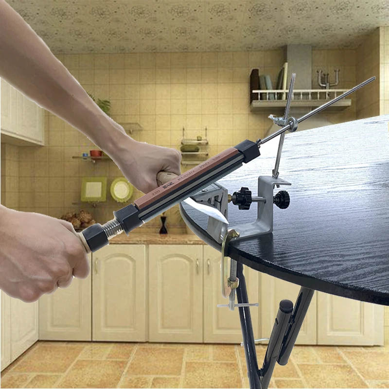 Новинка 360 поворотная точилка для ножей система заточки угловая неизменная из