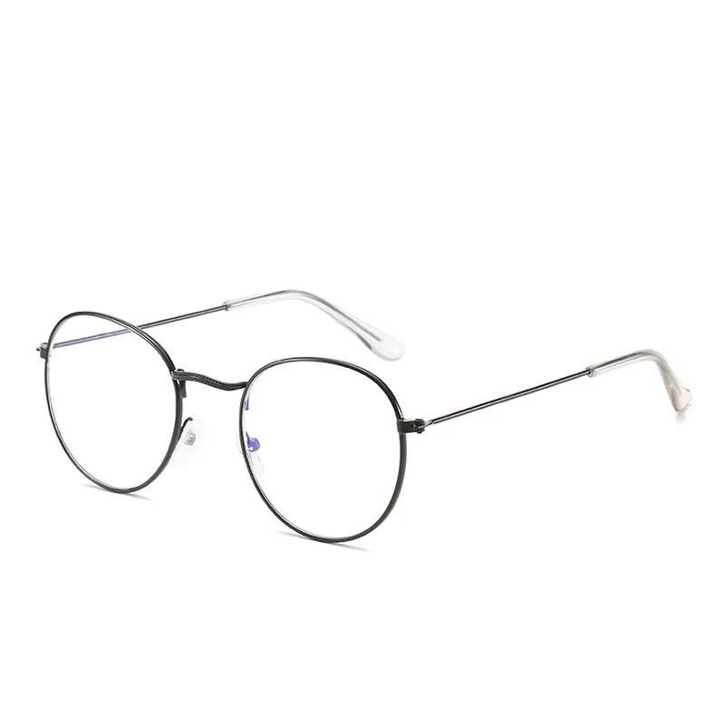 

Metal Frame Vintage Glasses For Women Anti Blue Blocking Optical Eyeglasses Metal Vintage Spectacle Oculos Luxury Gafas A0050