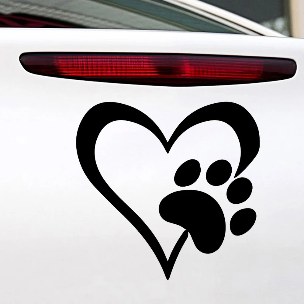 

NEW Animal Paw Stickers On The Car Vinyl Car Styling Decal Dog Paw Sticker Art Design Pattern Car Accessories For Windshield