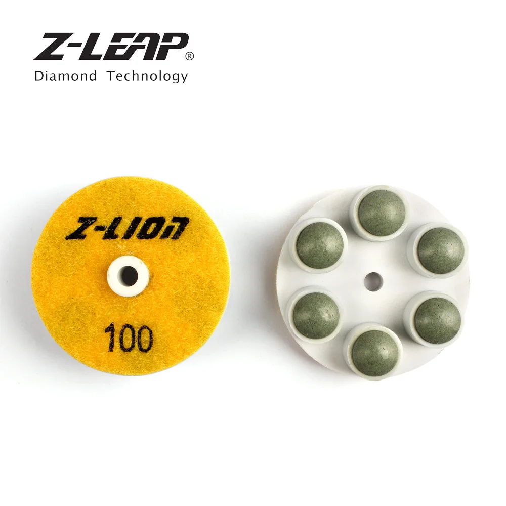 Алмазная полировальная тарелка Z-LEAP дюйма 1 шт. 2 сферические рабочие точки