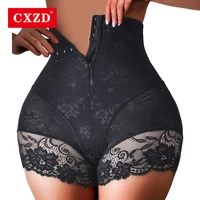 cxzd waist trainer corset shapewear reducing body shaper sheath belly modeling strap slimming underwear belt butt lifter briefs