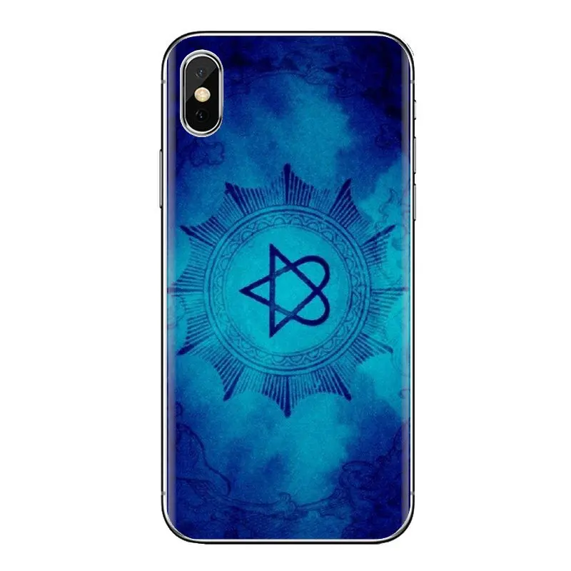 Мягкий чехол для samsung Galaxy S3 S4 S5 Mini S6 S7 Edge S8 S9 S10 Plus Note 3 4 5 8 9 с логотипом Heartagram |