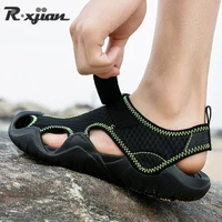 summer hot sale mens wading shoes non slip breathable quick drying hunting wading shoes high quality and light weight