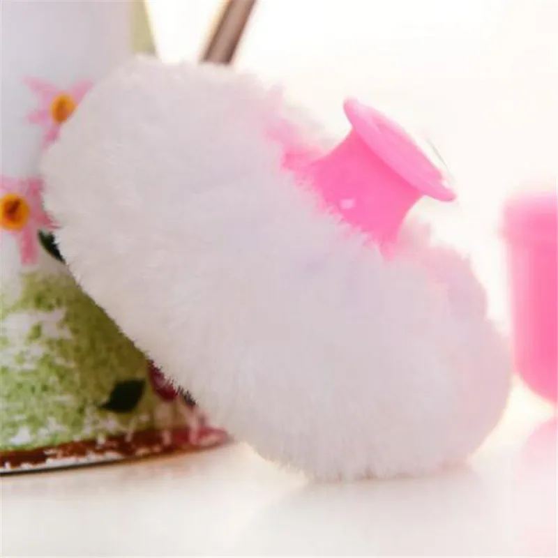 New High Quality Baby Soft Face Body Cosmetic Powder Puff talcum powder Sponge  Case Container 1Pcs