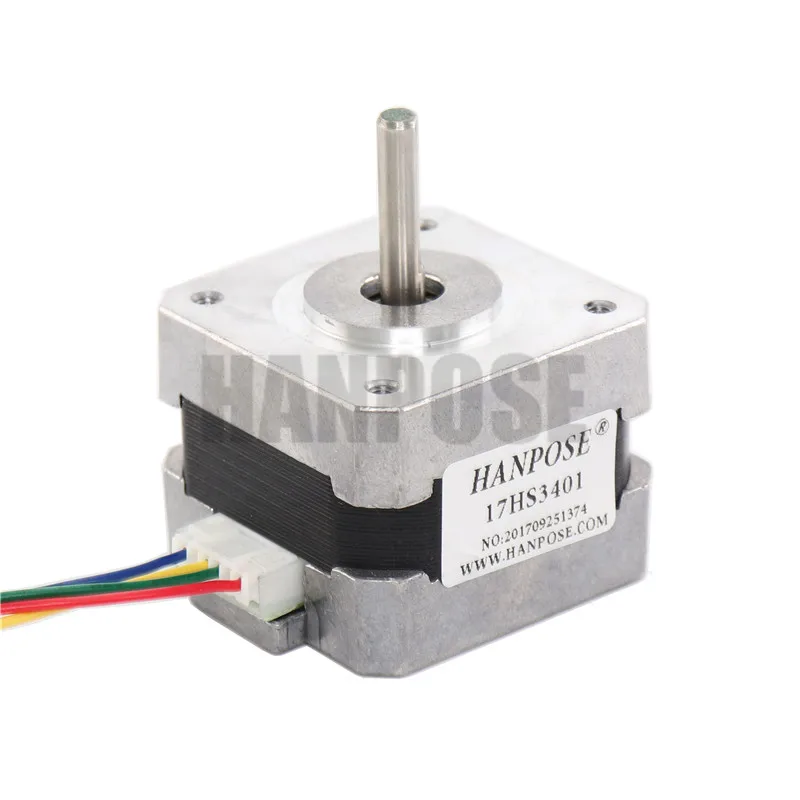 3 шт./лот 17HS3401 4-проводной шаговый двигатель Nema 17 42bygh 1.3A для фрезерного станка с ЧПУ