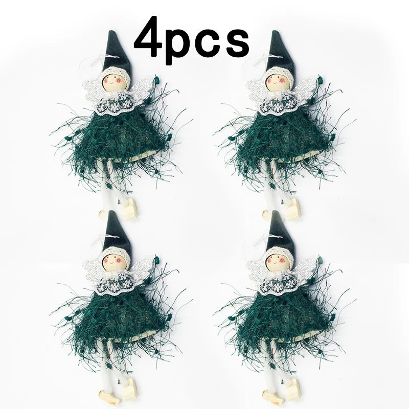 Сезонные ангельские украшения для кукол Рождественские елочные Подвески|Кулоны