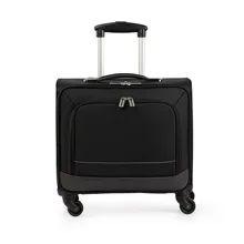 Amazing Quality waterproof Oxford Rolling Luggage 18 inches New design ABS Material 11.11 On Sale