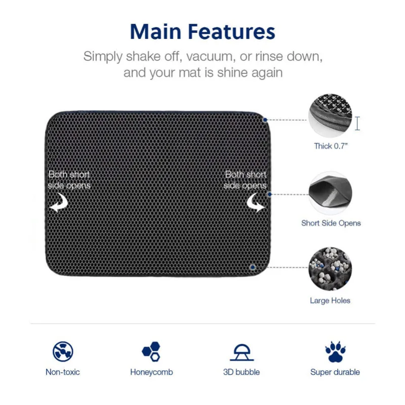 Складной водонепроницаемый коврик для сна в виде кошки|Кровати и подстилки